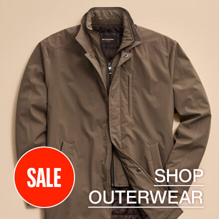 Flatlay of Men's Coat